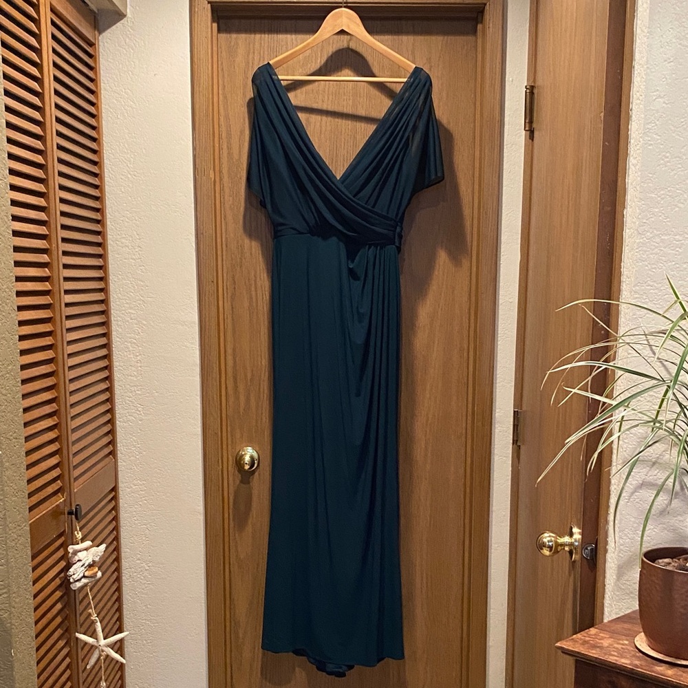 Wrap-Style Maxi Dress for Wedding